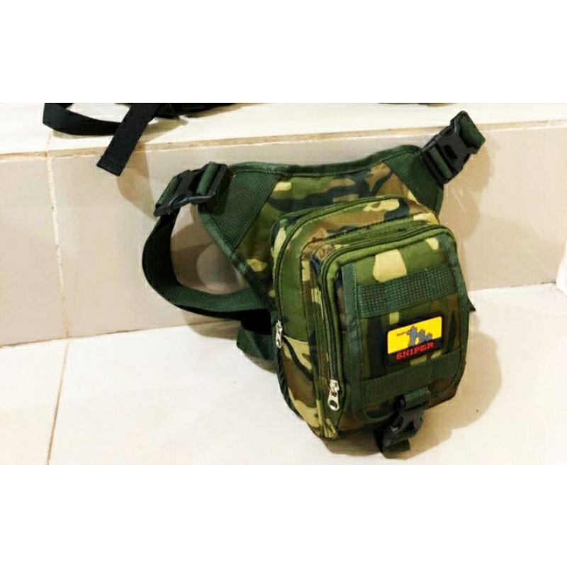 Tas Selempang Canvas Army